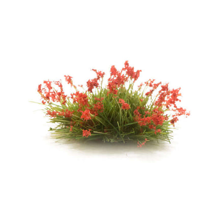 Woodland Scenics / All Game Terrain 6629 | Peel 'n' Plant Tufts - Red Flowers | Multi Scale - Squeaky's Trains