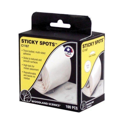 Woodland Scenics 1167 | Sticky Spots | Multi Scale - Squeaky's Trains