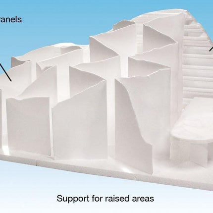 Woodland Scenics 1173 | 4" Foam Support Panel | Multi Scale - Squeaky's Trains