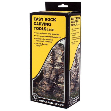 Woodland Scenics 1185 | Easy Rock Carving Tools - Squeaky's Trains