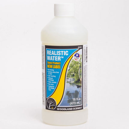 Woodland Scenics 1211 | Water System - Realistic Water | Multi Scale - Squeaky's Trains