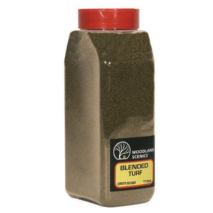 Woodland Scenics 1350 | Blended Turf Earth Blend Shaker - Squeaky's Trains