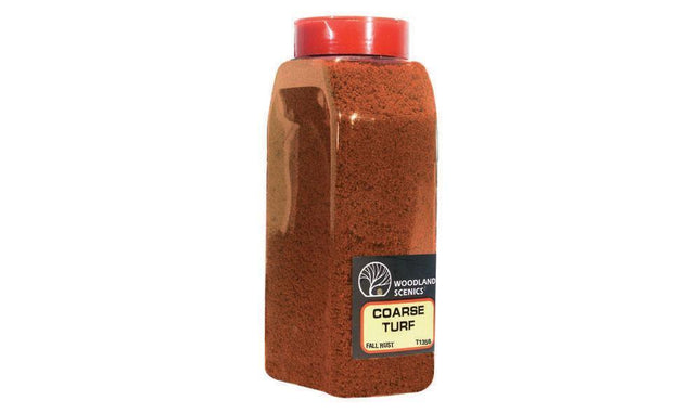 Woodland Scenics 1356 | Coarse Turf Fall Rust Shaker - Squeaky's Trains