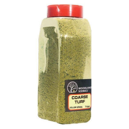 Woodland Scenics 1361 | Coarse Turf Yellow Grass Shaker - Squeaky's Trains
