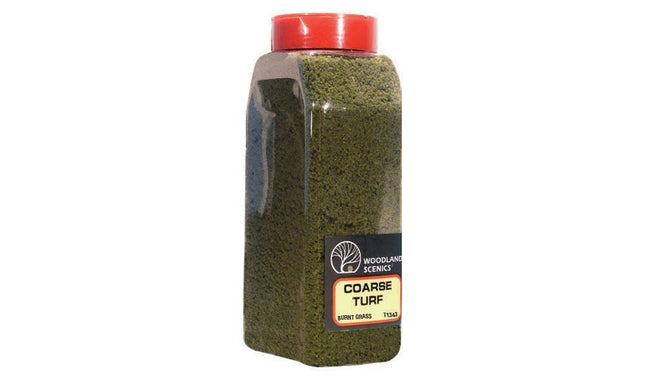 Woodland Scenics 1362 | Coarse Turf Burnt Grass Shaker - Squeaky's Trains
