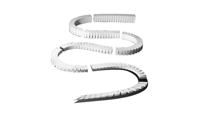 Woodland Scenics 1410 | 2% Incline/Decline Set | Multi Scale - Squeaky's Trains