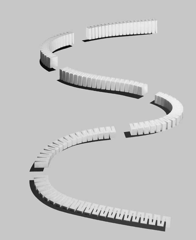 Woodland Scenics 1416 | 3% Incline/Decline Set | Multi Scale - Squeaky's Trains