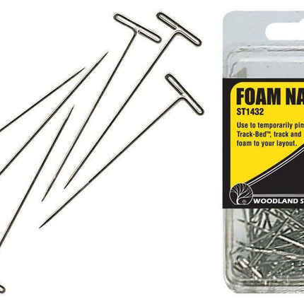 Woodland Scenics 1432 | 2" Foam Nails - Squeaky's Trains