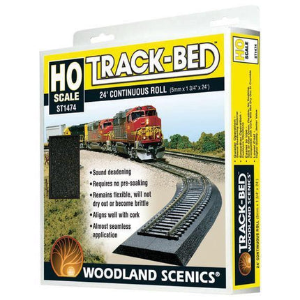 Woodland Scenics 1474 | Track-Bed™ Roll | HO Scale - Squeaky's Trains