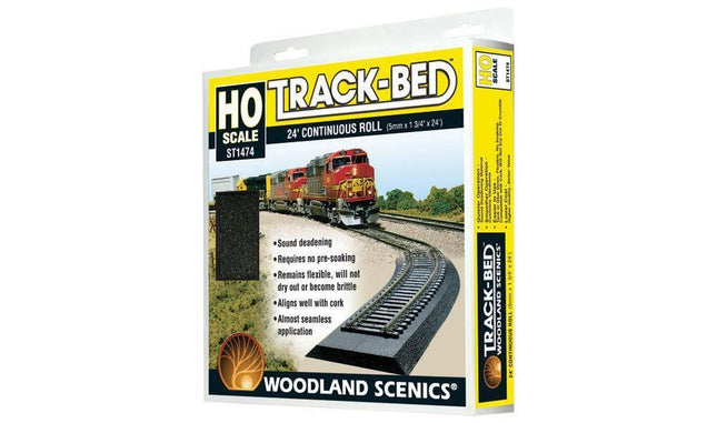 Woodland Scenics 1474 | Track-Bed™ Roll | HO Scale - Squeaky's Trains