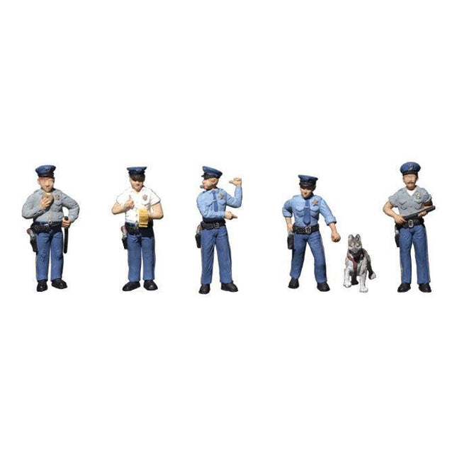 Woodland Scenics 1822 | Policemen | HO Scale - Squeaky's Trains