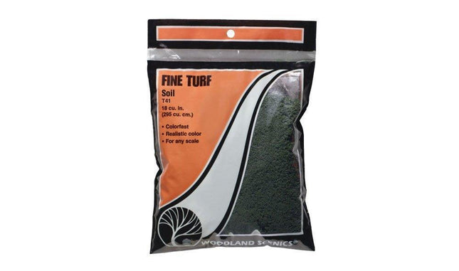 Woodland Scenics 41 | Fine Turf Soil | Multi Scale - Squeaky's Trains