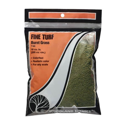 Woodland Scenics 44 | Fine Turf Burnt Grass | Multi Scale - Squeaky's Trains