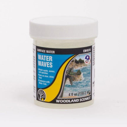 Woodland Scenics 4516 | Surface Water - Water Waves | Multi Scale - Squeaky's Trains
