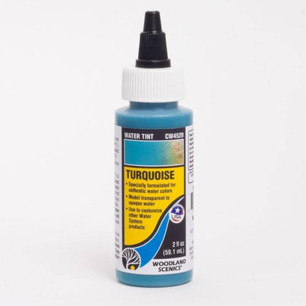 Woodland Scenics 4520 | Water Tint Turquoise | Multi Scale - Squeaky's Trains