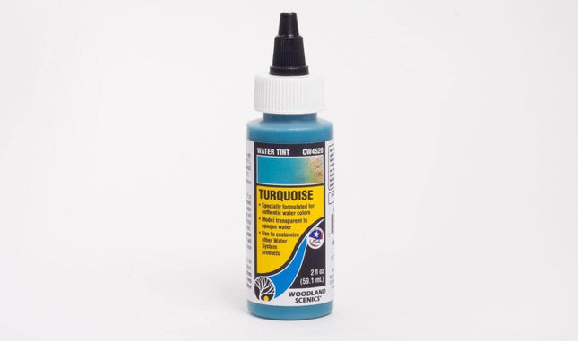 Woodland Scenics 4520 | Water Tint Turquoise | Multi Scale - Squeaky's Trains