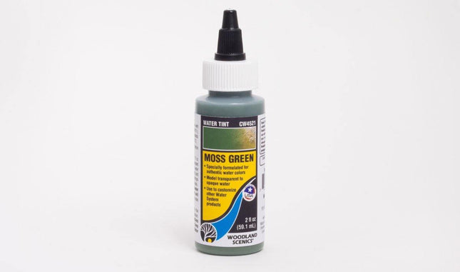Woodland Scenics 4521 | Water Tint - Moss Green | Multi Scale - Squeaky's Trains