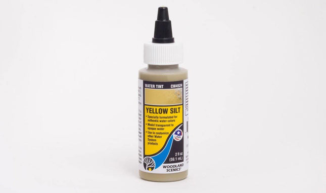 Woodland Scenics 4524 | Water Tint Yellow Silt | Multi Scale - Squeaky's Trains