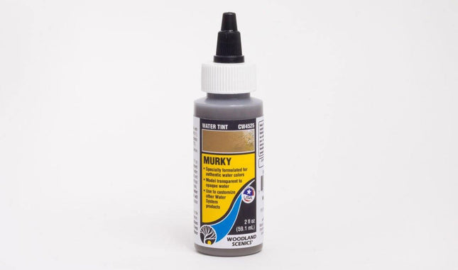 Woodland Scenics 4525 | Water Tint Murky | Multi Scale - Squeaky's Trains