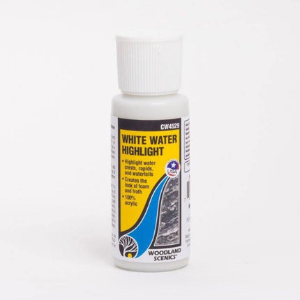 Woodland Scenics 4529 | White Water Highlight | Multi Scale - Squeaky's Trains