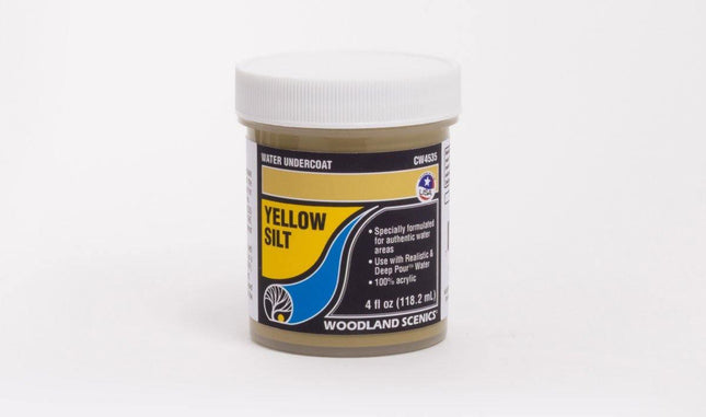 Woodland Scenics 4535 | Water Undercoat - Yellow Silt | Multi Scale - Squeaky's Trains