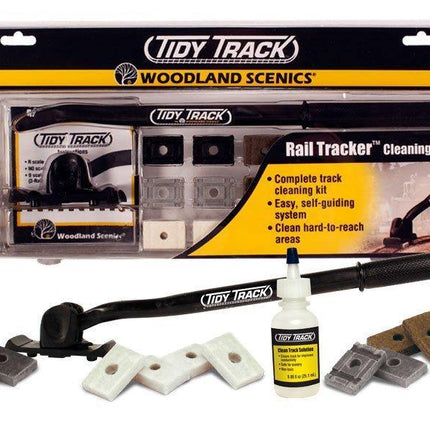 Woodland Scenics 4550 | Rail Tracker™ Cleaning Kit | Multi Scale - Squeaky's Trains
