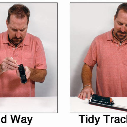 Woodland Scenics 4560 | Roto Wheel Cleaner - Tidy Track | N Scale - Squeaky's Trains