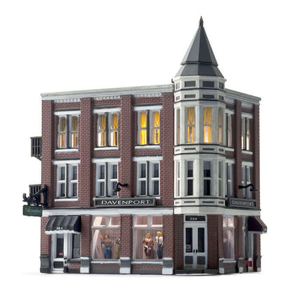 Woodland Scenics 4938 | Davenport Department Store - Assembled Building | N Scale - Squeaky's Trains
