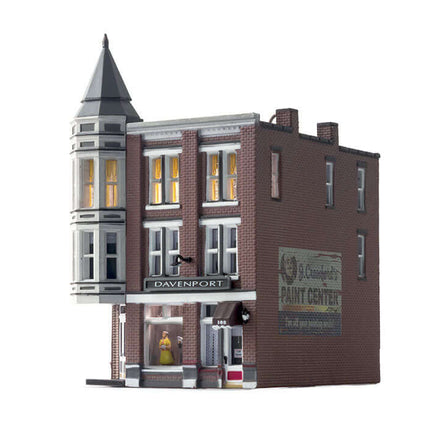 Woodland Scenics 4938 | Davenport Department Store - Assembled Building | N Scale - Squeaky's Trains