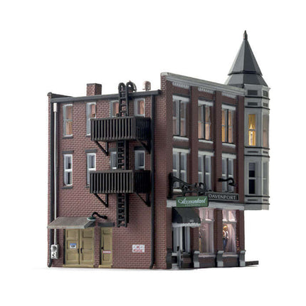 Woodland Scenics 4938 | Davenport Department Store - Assembled Building | N Scale - Squeaky's Trains