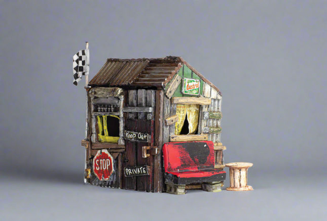 Woodland Scenics 4962 | Kids Clubhouse - Assembled Building | N Scale - Squeaky's Trains
