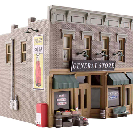 Woodland Scenics 5021 | Lubener's General Store - Built-&-Ready | HO Scale - Squeaky's Trains