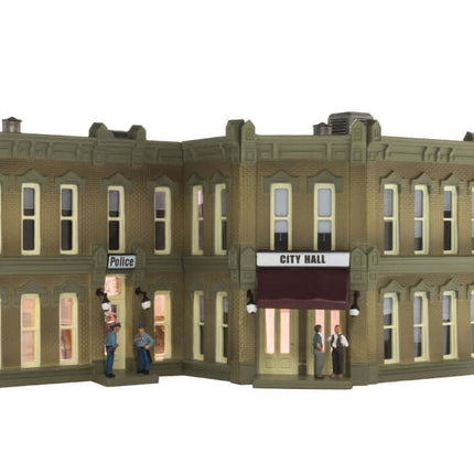 Woodland Scenics 5030 | Municipal Building - Built-&-Ready | HO Scale - Squeaky's Trains