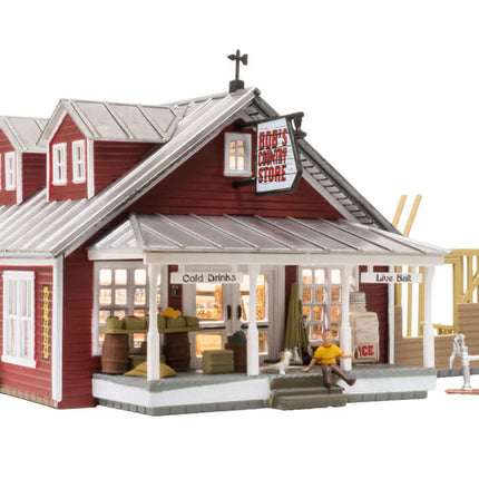 Woodland Scenics 5031 | Country Store Expansion - Built-&-Ready | HO Scale - Squeaky's Trains