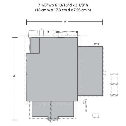 Woodland Scenics 5031 | Country Store Expansion - Built-&-Ready | HO Scale - Squeaky's Trains