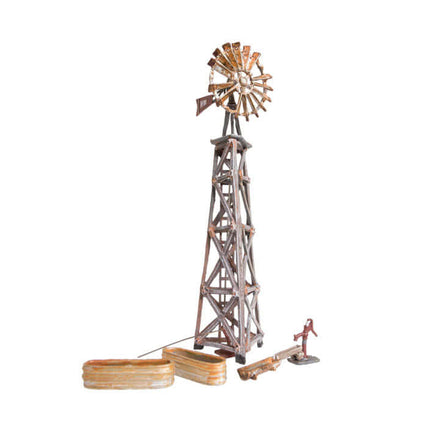 Woodland Scenics 5042 | Old Windmill - Built-&-Ready | HO Scale - Squeaky's Trains