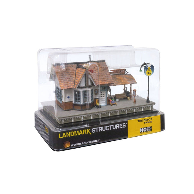 Woodland Scenics 5052 | The Depot | HO Scale - Squeaky's Trains