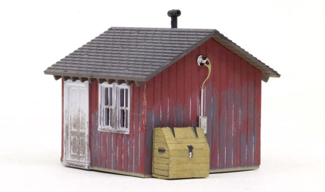Woodland Scenics 5057 | Work Shed - Built-&-Ready | HO Scale - Squeaky's Trains