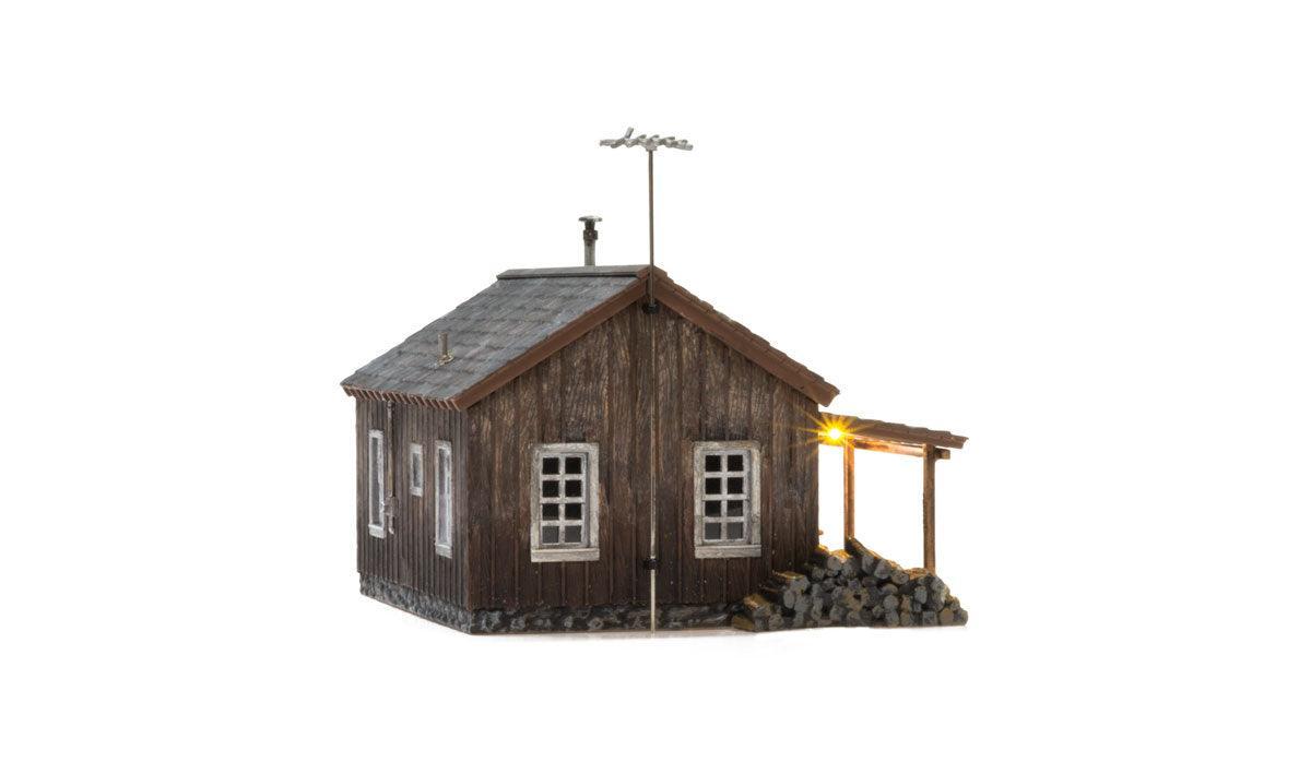 Woodland Scenics Rustic Cabin HO Scale - Built-&-Ready Landmark ...