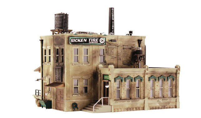 Woodland Scenics 5204 | Sicken Tire Company - Building Kit | N Scale - Squeaky's Trains