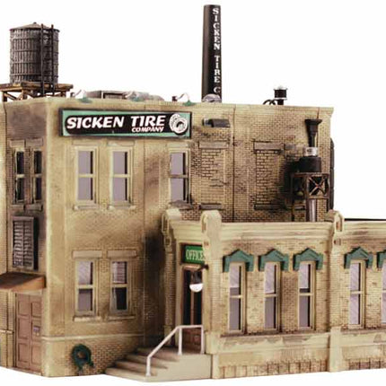 Woodland Scenics 5204 | Sicken Tire Company - Building Kit | N Scale - Squeaky's Trains