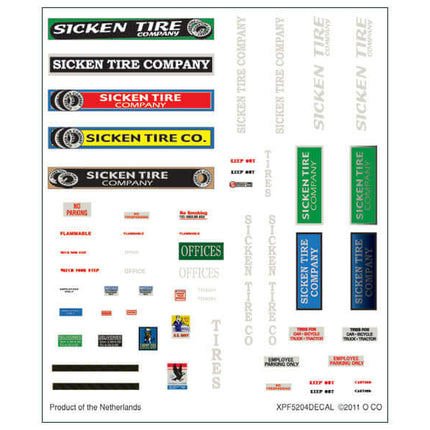 Woodland Scenics 5204 | Sicken Tire Company - Building Kit | N Scale - Squeaky's Trains