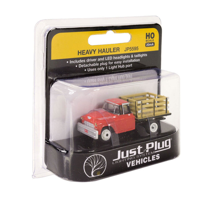 Woodland Scenics 5595 | Just Plug® Vehicles - Heavy Hauler | HO Scale - Squeaky's Trains