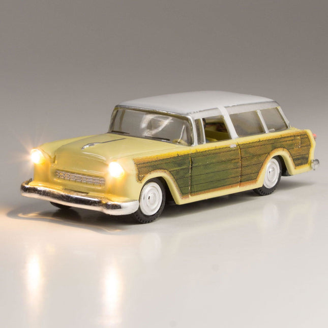Woodland Scenics 5599 | Just Plug® Vehicles - Station Wagon | HO Scale - Squeaky's Trains