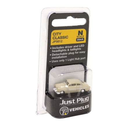 Woodland Scenics 5612 | Just Plug® Vehicles - City Classic | N Scale - Squeaky's Trains