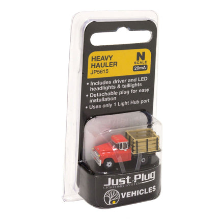 Woodland Scenics 5615 | Just Plug® Vehicles - Heavy Hauler | N Scale - Squeaky's Trains
