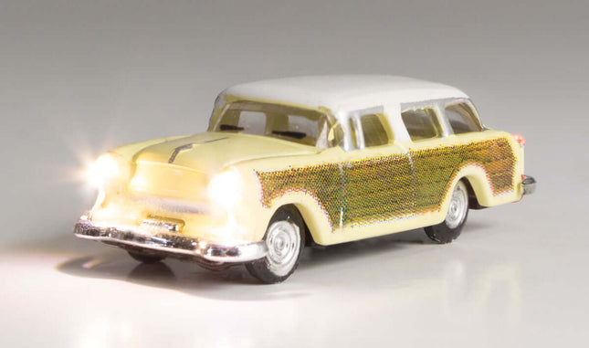 Woodland Scenics 5619 | Just Plug® Vehicles - Station Wagon | N Scale - Squeaky's Trains
