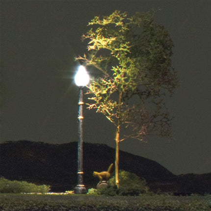 Woodland Scenics 5641 | Just Plug Lighting System - Lamp Post Street Lights | N Scale - Squeaky's Trains