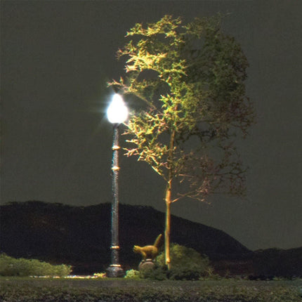 Woodland Scenics 5649 | Just Plug Lighting System - Lamp Post Street Lights | O Scale - Squeaky's Trains