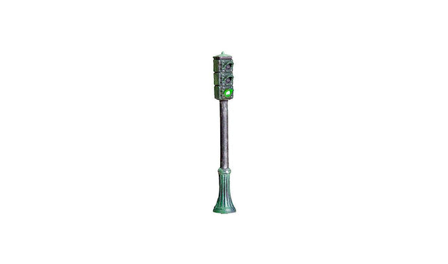 Woodland Scenics 5651 | Just Plug Lighting System - Pedestal Traffic Lights | HO Scale - Squeaky's Trains
